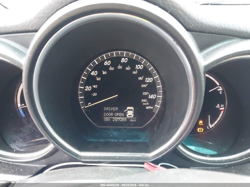 2006 Lexus Rx VIN JTJHW31U060041321 IAAI salvage auction — NORMAL WEAR, Original (Ohio), sold $550 on 2026-07-29 (photo 7)