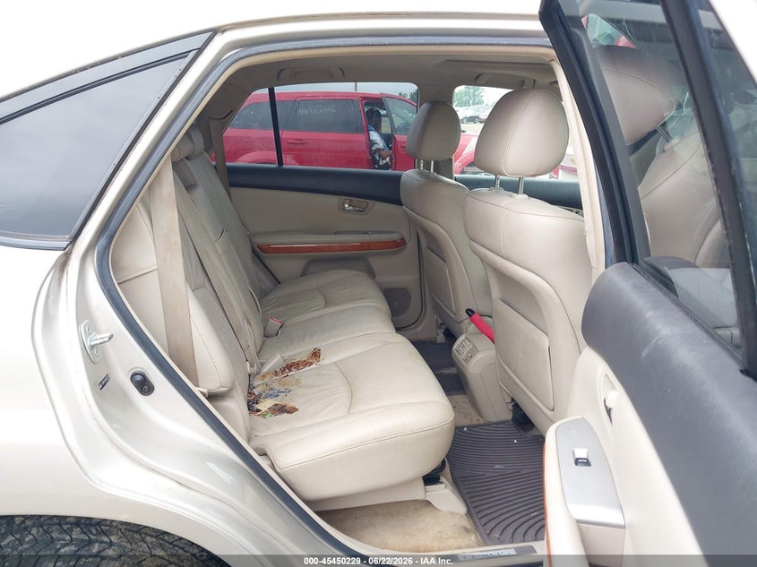 2006 Lexus Rx VIN JTJHW31U060041321 IAAI salvage auction — NORMAL WEAR, Original (Ohio), sold $550 on 2026-07-29 (photo 8)