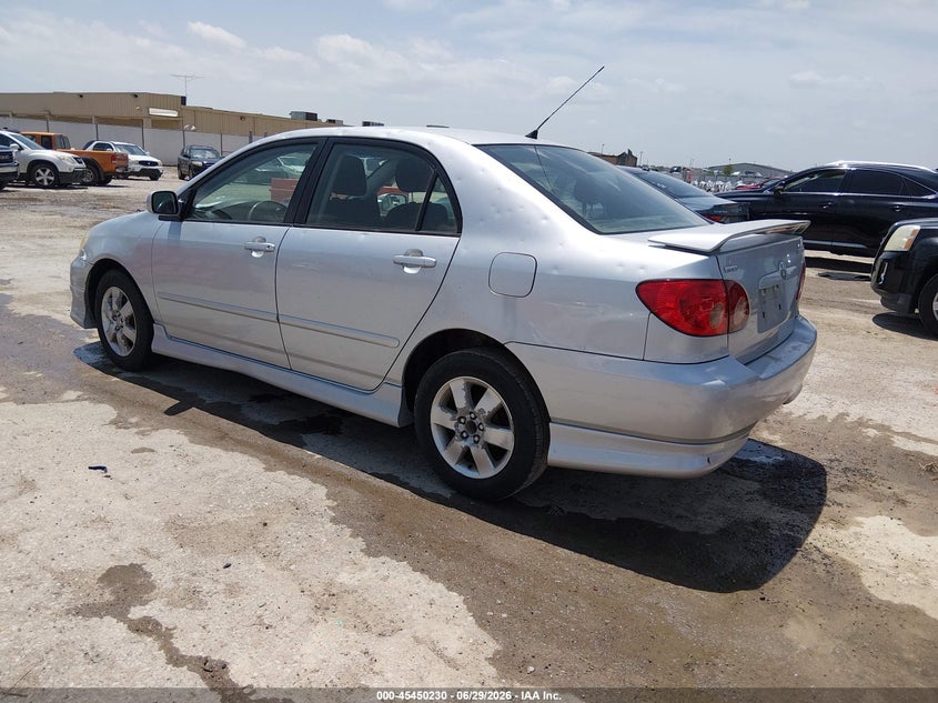 2007 Toyota Corolla VIN 1NXBR32E47Z787610 IAAI salvage auction — HAIL, Salvage (Kansas), sold $925 on 2026-07-23 (photo 3)