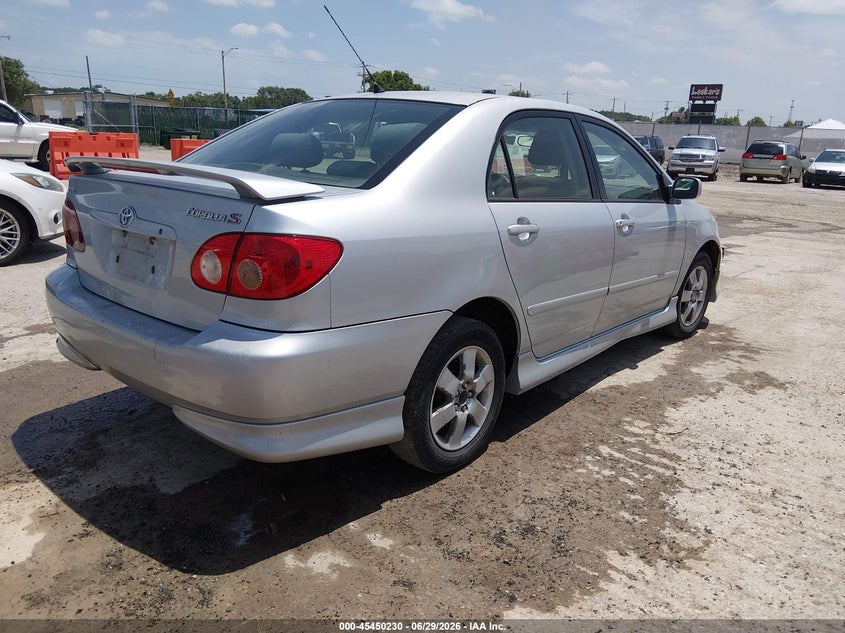 2007 Toyota Corolla VIN 1NXBR32E47Z787610 IAAI salvage auction — HAIL, Salvage (Kansas), sold $925 on 2026-07-23 (photo 4)