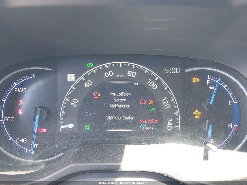 2024 Toyota Rav 4 VIN 2T3MWRFV2RW206890 IAAI salvage auction — RIGHT FRONT, Salvage Title, sold $7,600 on 2026-07-22 (photo 7)