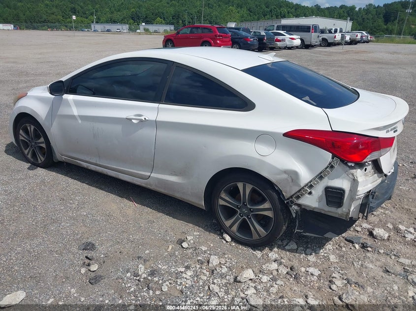 2013 Hyundai Elantra VIN KMHDH6AEXDU009211 IAAI salvage auction — NORMAL WEAR, Clear (Alabama), sold $250 on 2026-07-22 (photo 3)
