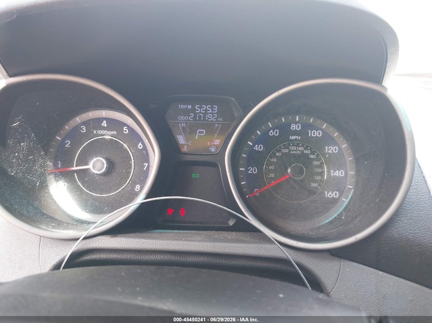 2013 Hyundai Elantra VIN KMHDH6AEXDU009211 IAAI salvage auction — NORMAL WEAR, Clear (Alabama), sold $250 on 2026-07-22 (photo 7)