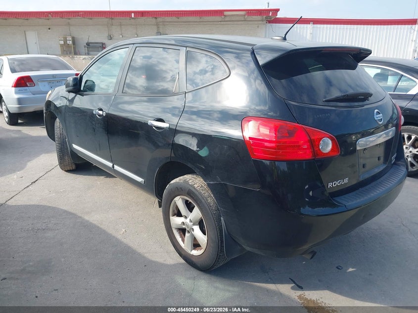 2013 Nissan Rogue VIN JN8AS5MV0DW665229 IAAI salvage auction — NORMAL WEAR, Original (Texas), sold $550 on 2026-07-27 (photo 3)