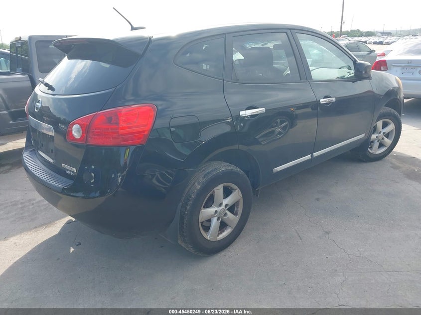 2013 Nissan Rogue VIN JN8AS5MV0DW665229 IAAI salvage auction — NORMAL WEAR, Original (Texas), sold $550 on 2026-07-27 (photo 4)