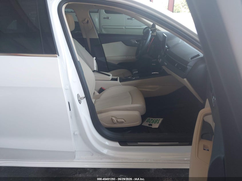 2021 Audi A4 VIN WAUABAF40MA087426 IAAI salvage auction — FRONT END, Salvage Title, sold $8,050 on 2026-09-10 (photo 5)