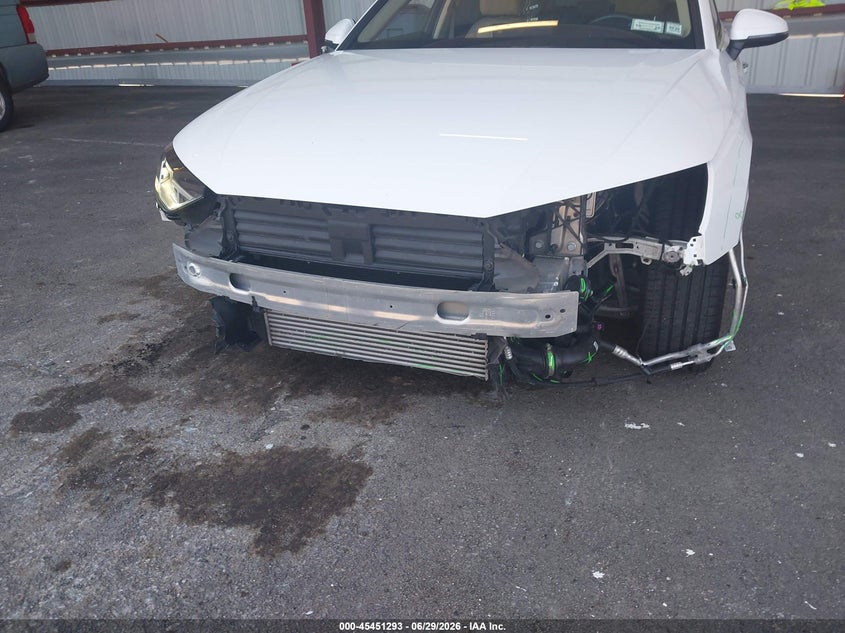 2021 Audi A4 VIN WAUABAF40MA087426 IAAI salvage auction — FRONT END, Salvage Title, sold $8,050 on 2026-09-10 (photo 6)
