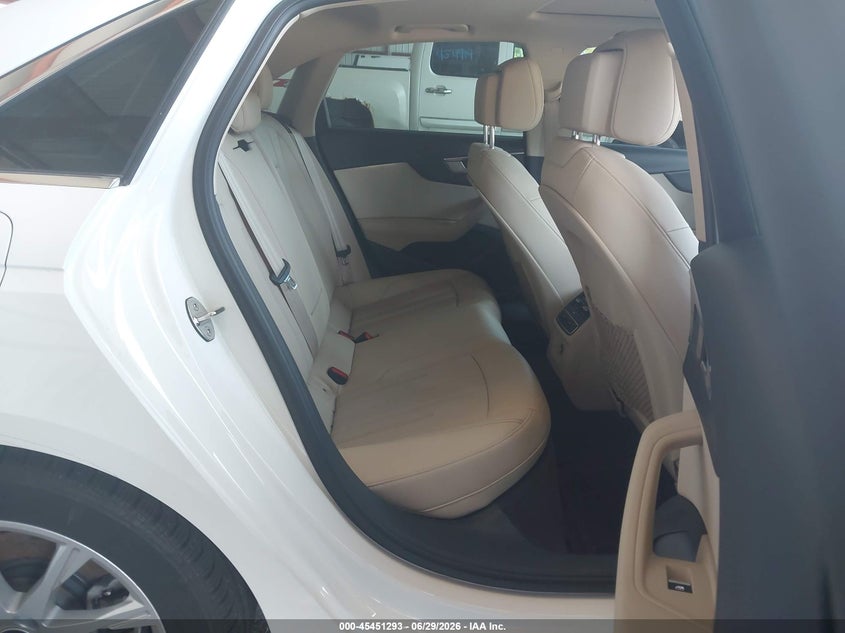 2021 Audi A4 VIN WAUABAF40MA087426 IAAI salvage auction — FRONT END, Salvage Title, sold $8,050 on 2026-09-10 (photo 8)