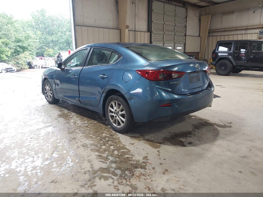 2017 Mazda 3 VIN 3MZBN1U73HM156868 IAAI salvage auction — LEFT SIDE, Salvage Title, sold $2,000 on 2026-07-30 (photo 3)