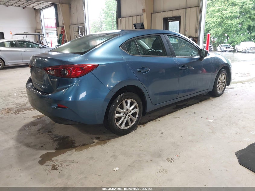 2017 Mazda 3 VIN 3MZBN1U73HM156868 IAAI salvage auction — LEFT SIDE, Salvage Title, sold $2,000 on 2026-07-30 (photo 4)