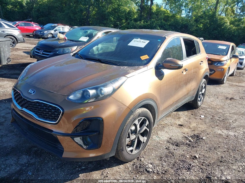 2021 Kia Sportage VIN KNDPM3AC2M7924479 IAAI salvage auction — THEFT, Salvage Title, sold $2,450 on 2026-07-28 (photo 2)