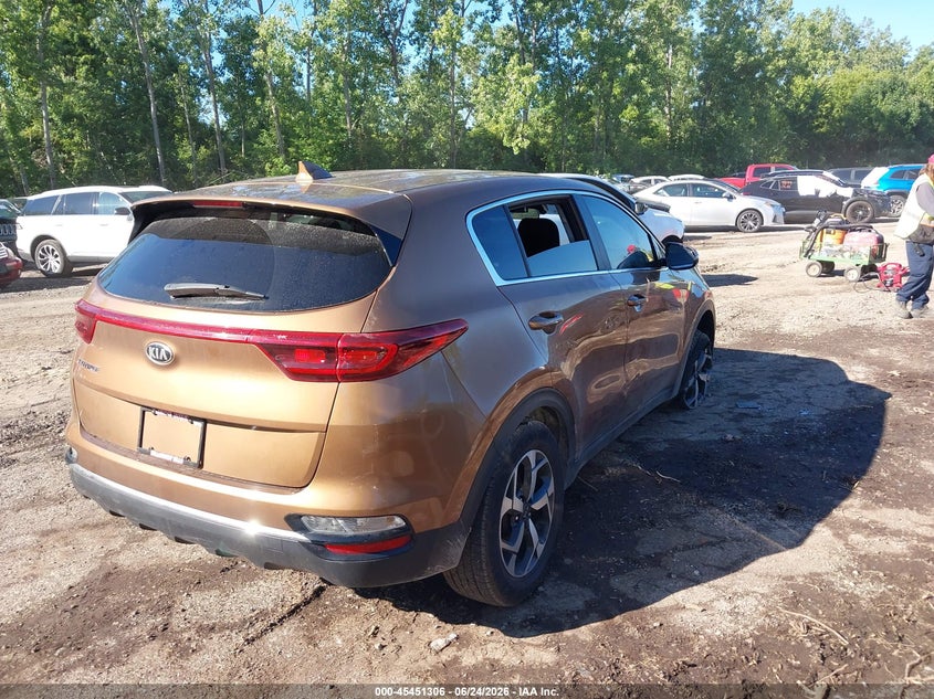 2021 Kia Sportage VIN KNDPM3AC2M7924479 IAAI salvage auction — THEFT, Salvage Title, sold $2,450 on 2026-07-28 (photo 4)