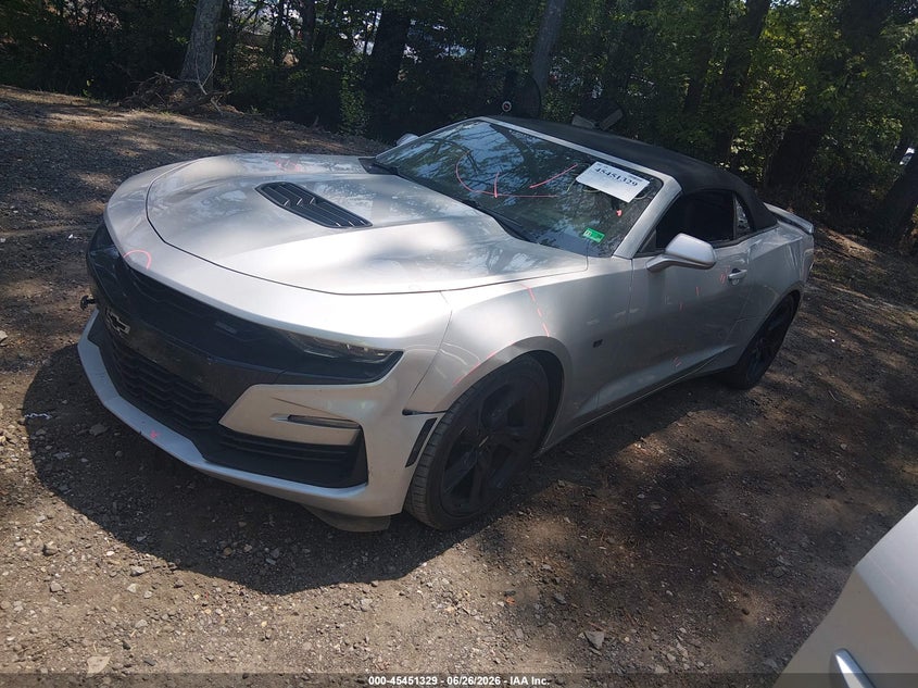 2019 Chevrolet Camaro VIN 1G1FH3D78K0137386 IAAI salvage auction — REAR END, Salvage (Virginia), sold $11,600 on 2026-08-01 (photo 2)