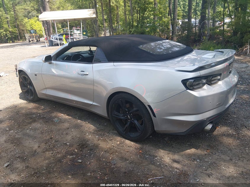2019 Chevrolet Camaro VIN 1G1FH3D78K0137386 IAAI salvage auction — REAR END, Salvage (Virginia), sold $11,600 on 2026-08-01 (photo 3)