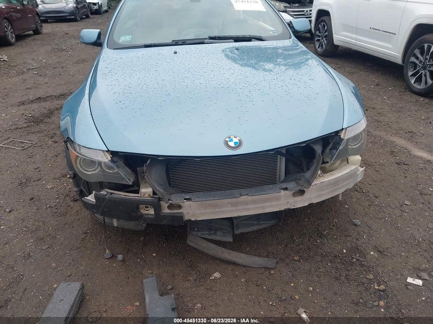 2005 BMW 6 series VIN WBAEK73445B325542 IAAI salvage auction — FRONT END, Mv-907A (New York), sold $475 on 2026-07-21 (photo 6)