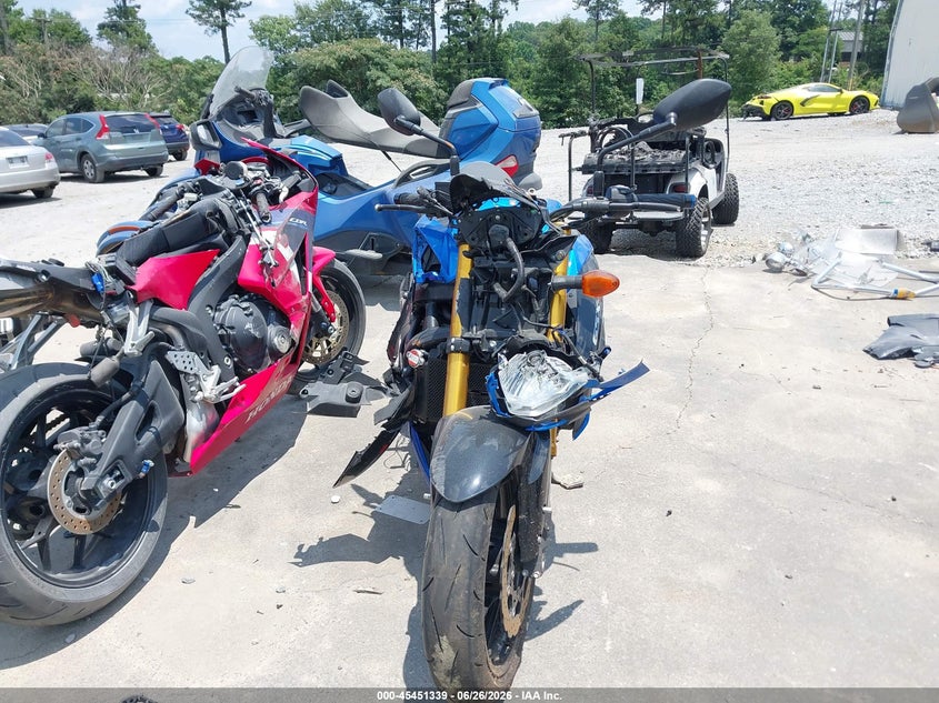 2018 Suzuki Gsx-s VIN JS1C533B1J2101237 IAAI salvage auction — FRONT END, Salvage (Georgia), sold $1,100 on 2026-07-29 (photo 5)