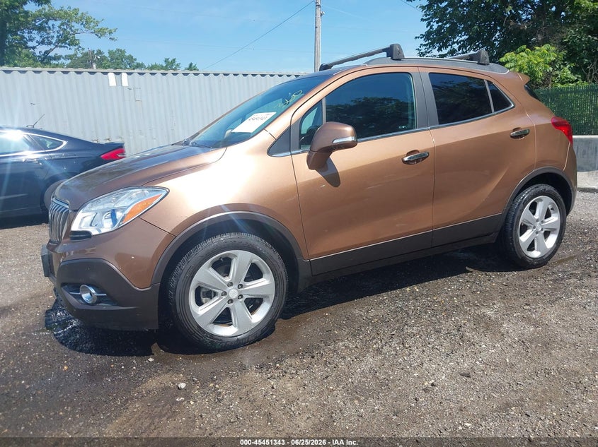 2016 Buick Encore VIN KL4CJBSB4GB562979 IAAI salvage auction — RIGHT FRONT, Salvage - 75% Or Less (Maryland), sold $1,675 on 2026-07-15 (photo 2)