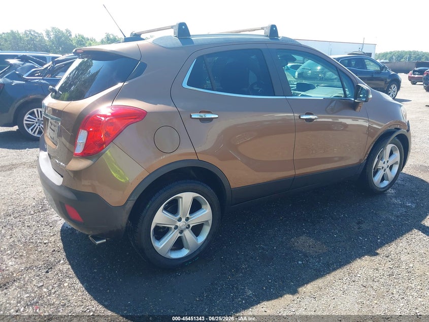 2016 Buick Encore VIN KL4CJBSB4GB562979 IAAI salvage auction — RIGHT FRONT, Salvage - 75% Or Less (Maryland), sold $1,675 on 2026-07-15 (photo 4)