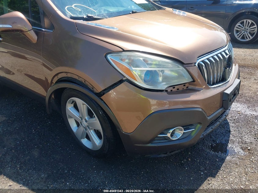 2016 Buick Encore VIN KL4CJBSB4GB562979 IAAI salvage auction — RIGHT FRONT, Salvage - 75% Or Less (Maryland), sold $1,675 on 2026-07-15 (photo 6)