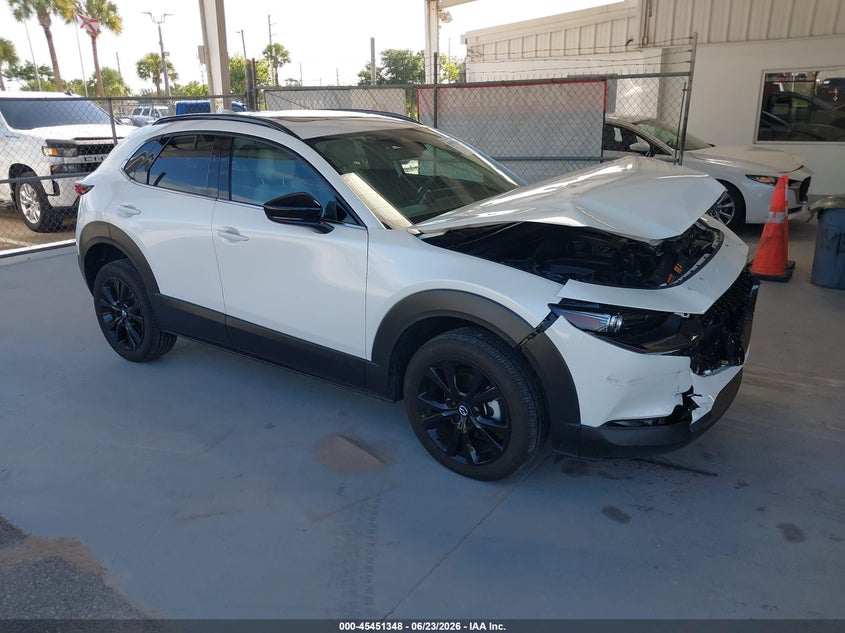 2025 Mazda Cx-30 VIN 3MVDMBDY2SM809497 IAAI salvage auction — FRONT END, Salvage Title, sold $4,150 on 2026-07-23 (photo 1)