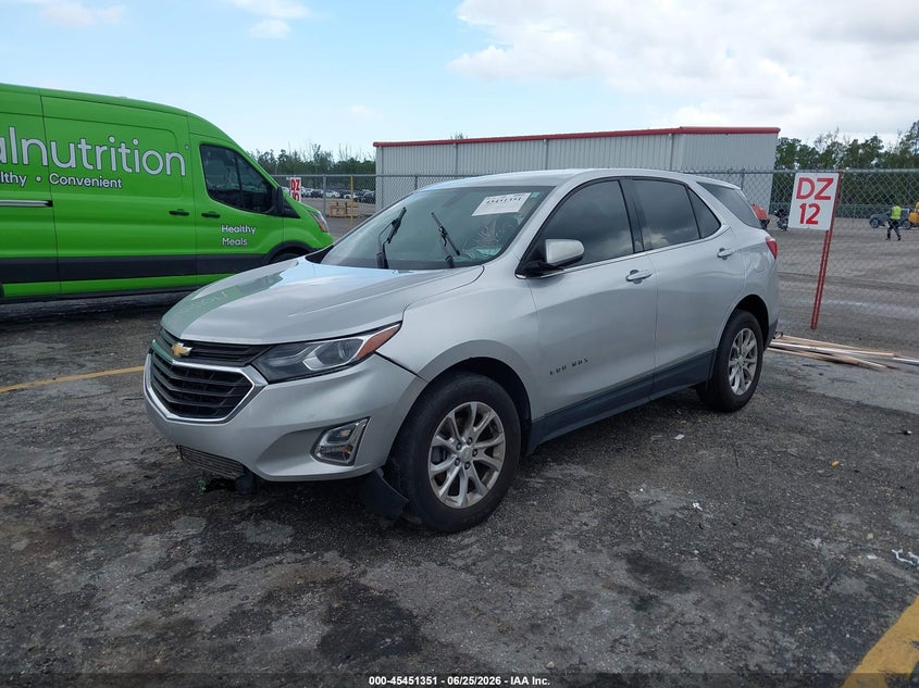 2018 Chevrolet Equinox VIN 3GNAXJEV9JS626299 IAAI salvage auction — FRONT END, Wait Title, sold $1,800 on 2026-08-23 (photo 2)