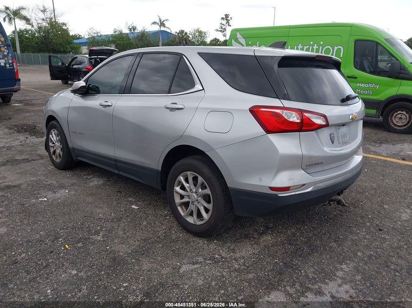2018 Chevrolet Equinox VIN 3GNAXJEV9JS626299 IAAI salvage auction — FRONT END, Wait Title, sold $1,800 on 2026-08-23 (photo 3)
