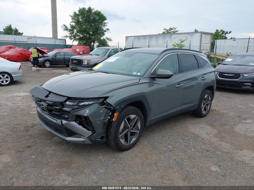 2025 Hyundai Tucson VIN 5NMJBCDE3SH517298 IAAI salvage auction — FRONT END, Salvage Title, sold $9,750 on 2026-07-31 (photo 2)