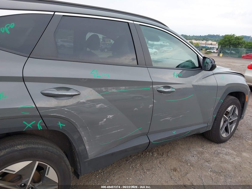 2025 Hyundai Tucson VIN 5NMJBCDE3SH517298 IAAI salvage auction — FRONT END, Salvage Title, sold $9,750 on 2026-07-31 (photo 6)