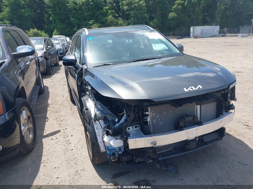 2025 Kia Sorento VIN KNDRHDJG9S5312200 IAAI salvage auction — FRONT END, Salvage (Idaho), sold $14,600 on 2026-07-30 (photo 1)