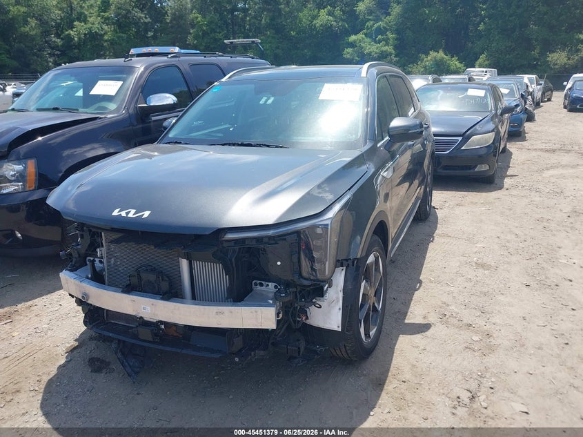 2025 Kia Sorento VIN KNDRHDJG9S5312200 IAAI salvage auction — FRONT END, Salvage (Idaho), sold $14,600 on 2026-07-30 (photo 2)