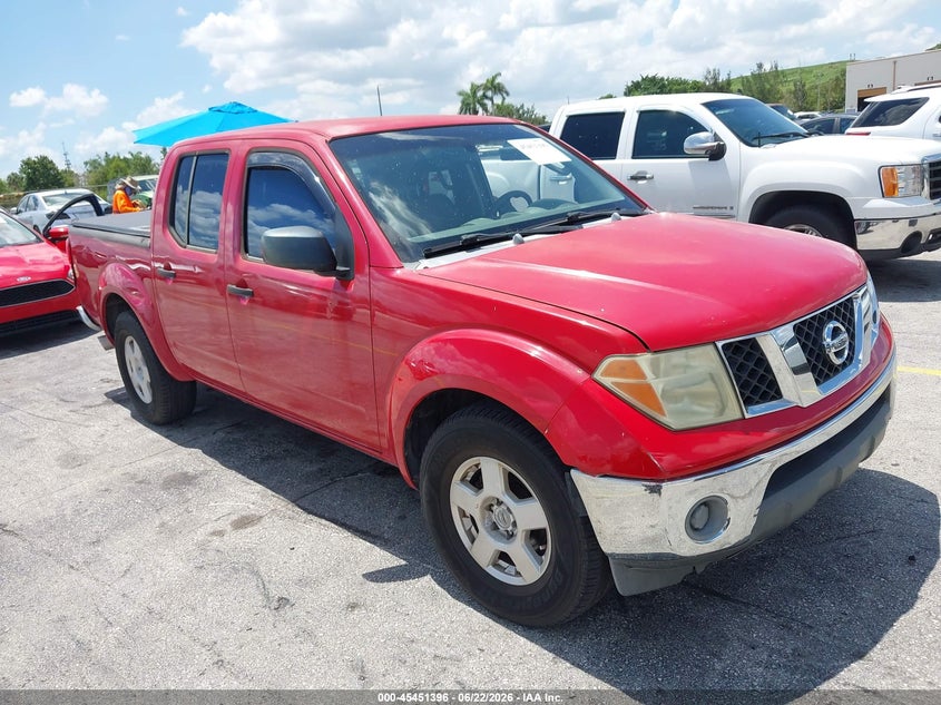 2005 Nissan Navara (frontier) VIN 1N6AD07U95C447088 IAAI salvage auction — NORMAL WEAR, Clear (Florida), sold $1,400 on 2026-07-09 (photo 1)