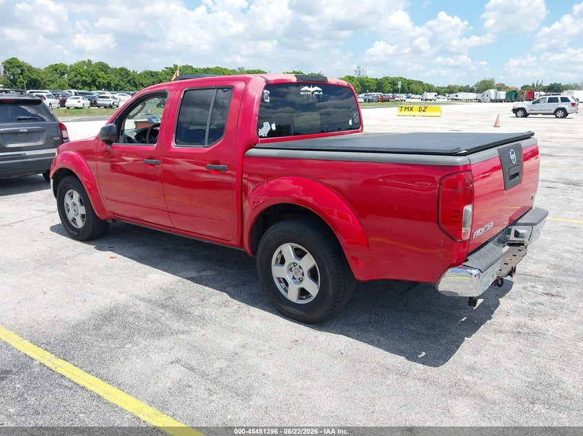 2005 Nissan Navara (frontier) VIN 1N6AD07U95C447088 IAAI salvage auction — NORMAL WEAR, Clear (Florida), sold $1,400 on 2026-07-09 (photo 3)