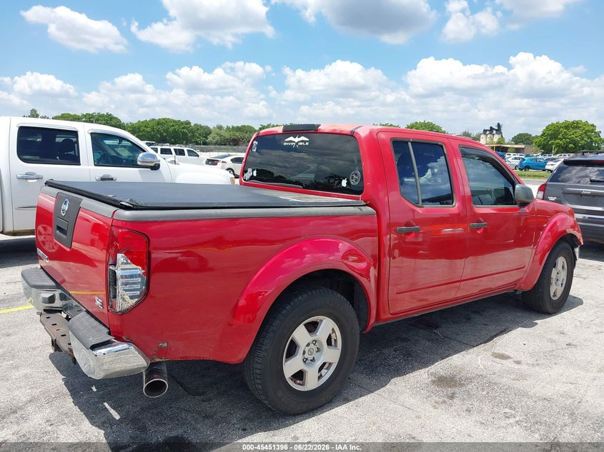 2005 Nissan Navara (frontier) VIN 1N6AD07U95C447088 IAAI salvage auction — NORMAL WEAR, Clear (Florida), sold $1,400 on 2026-07-09 (photo 6)