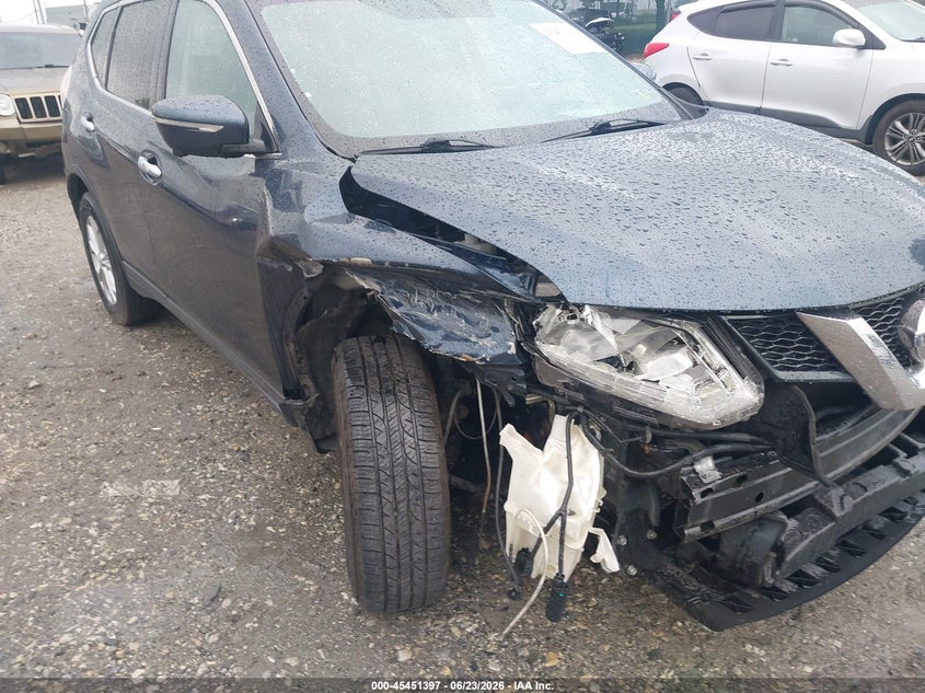 2015 Nissan Rogue VIN KNMAT2MV2FP575651 IAAI salvage auction — RIGHT FRONT, Salvage (Pennsylvania), sold $650 on 2026-07-24 (photo 6)