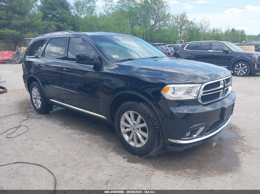 2019 Dodge Durango VIN 1C4RDJAG8KC827257 IAAI salvage auction — NORMAL WEAR, Sf97 (New Hampshire), sold $1,150 on 2026-07-23 (photo 1)