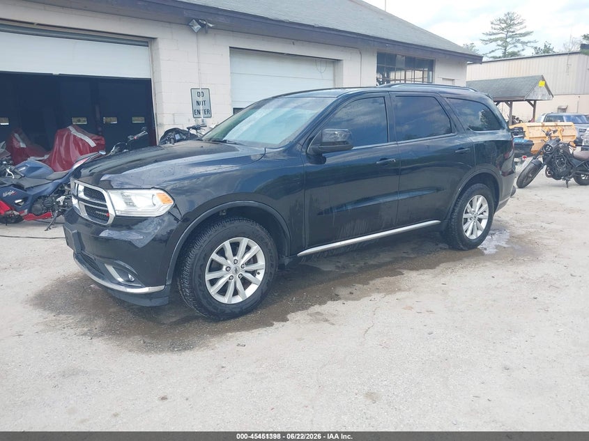 2019 Dodge Durango VIN 1C4RDJAG8KC827257 IAAI salvage auction — NORMAL WEAR, Sf97 (New Hampshire), sold $1,150 on 2026-07-23 (photo 2)