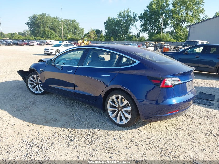 2017 Tesla Model 3 VIN 5YJ3E1EA1HF001029 IAAI salvage auction — FRONT END, Salvage Title, sold $3,500 on 2026-07-30 (photo 3)