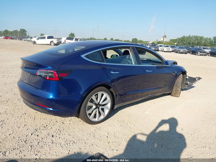 2017 Tesla Model 3 VIN 5YJ3E1EA1HF001029 IAAI salvage auction — FRONT END, Salvage Title, sold $3,500 on 2026-07-30 (photo 4)