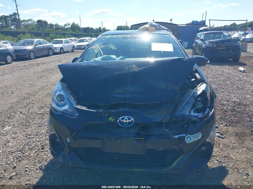 2015 Toyota Prius c VIN JTDKDTB37F1582591 IAAI salvage auction — FRONT END, Mv-907A (New York), sold $575 on 2026-07-28 (photo 6)