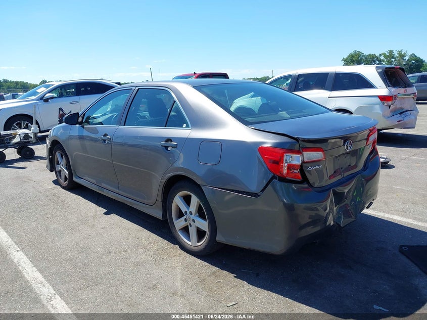 2013 Toyota Camry VIN 4T1BF1FK4DU223402 IAAI salvage auction — REAR END, Salvage (New Jersey), sold $2,350 on 2026-07-31 (photo 3)