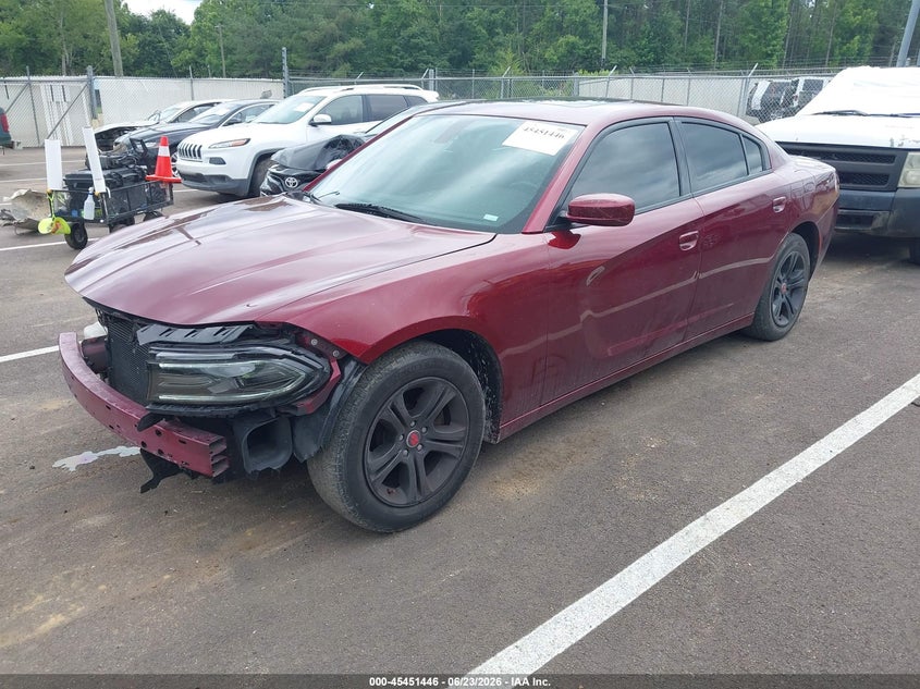 2020 Dodge Charger VIN 2C3CDXBG9LH152982 IAAI salvage auction — FRONT END, Salvage Title, sold $2,900 on 2026-07-25 (photo 2)