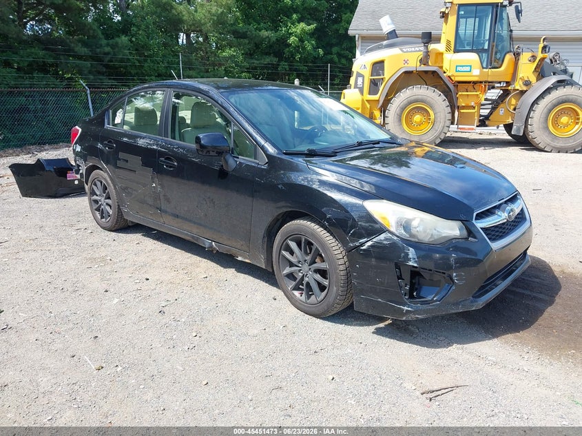2013 Subaru Impreza VIN JF1GJAB61DH010178 IAAI salvage auction — REAR END, Salvage (Ohio), sold $475 on 2026-07-20 (photo 1)