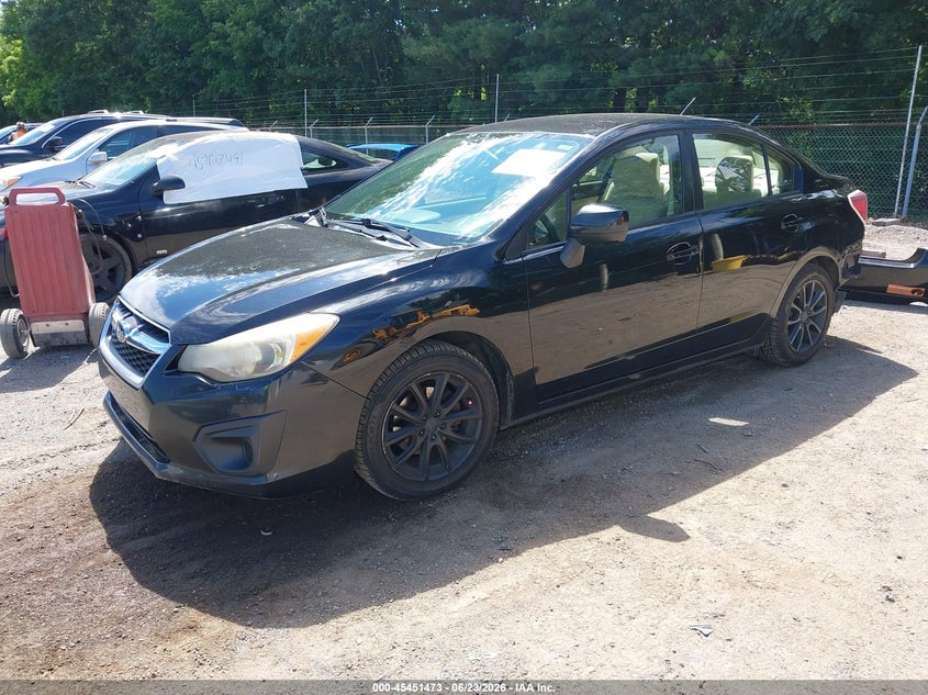 2013 Subaru Impreza VIN JF1GJAB61DH010178 IAAI salvage auction — REAR END, Salvage (Ohio), sold $475 on 2026-07-20 (photo 2)