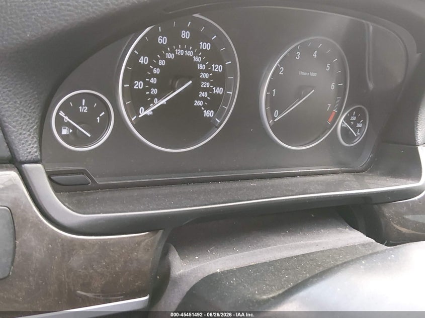 2014 BMW 5er VIN WBA5A7C54ED613271 IAAI salvage auction — FRONT & REAR, Bill Of Sale (New York), sold $700 on 2026-07-14 (photo 7)