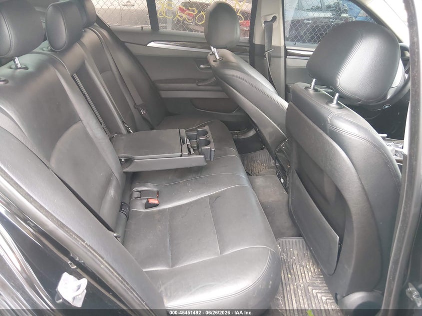 2014 BMW 5er VIN WBA5A7C54ED613271 IAAI salvage auction — FRONT & REAR, Bill Of Sale (New York), sold $700 on 2026-07-14 (photo 8)