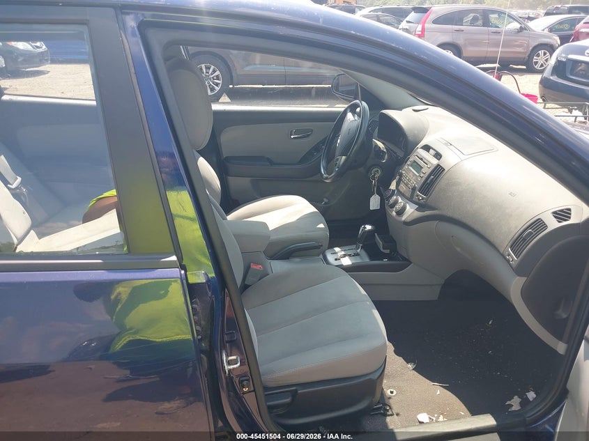 2010 Hyundai Elantra VIN KMHDU4AD4AU022846 IAAI salvage auction — FRONT END, Clear (Massachusetts), sold $400 on 2026-07-17 (photo 5)