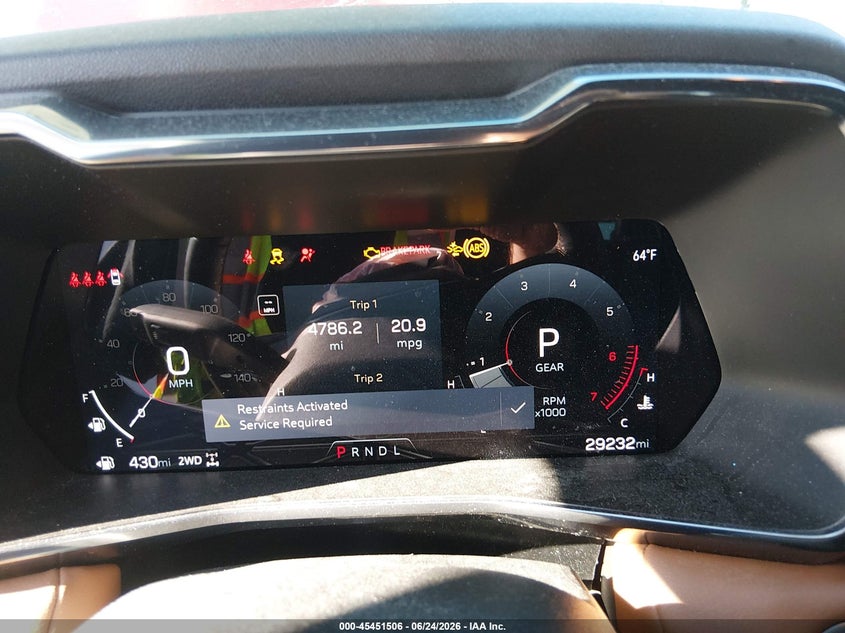 2024 Gmc Canyon VIN 1GTP6DEK9R1170492 IAAI salvage auction — FRONT END, Salvage Title, sold $14,175 on 2026-07-29 (photo 7)