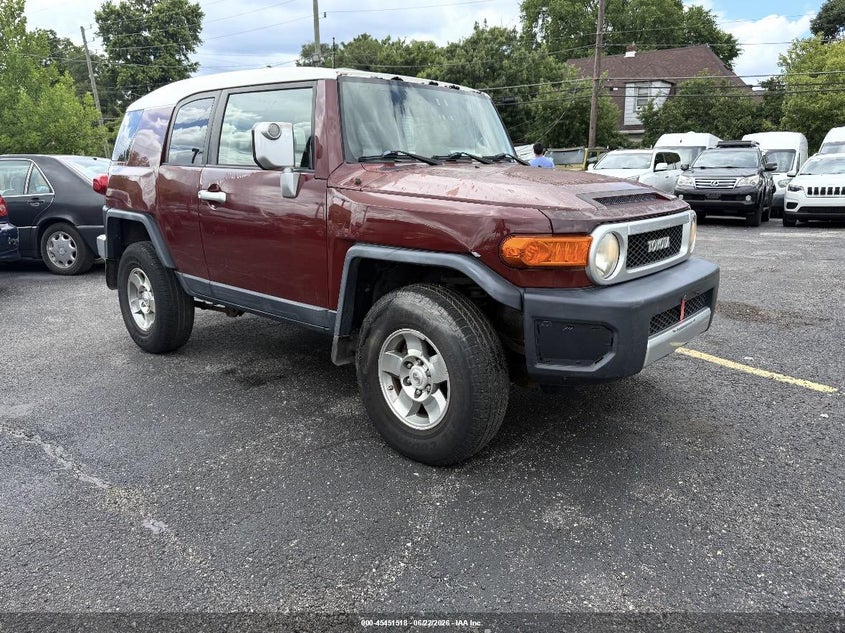 2008 Toyota Fj cruiser VIN JTEBU11F68K030590 IAAI salvage auction — NORMAL WEAR, Clear (Illinois), sold $2,600 on 2026-07-29 (photo 1)