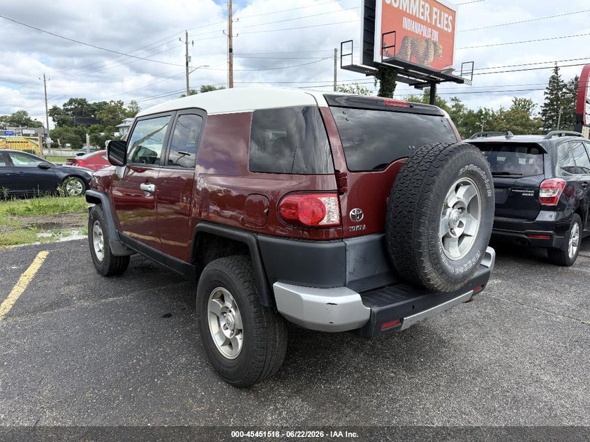 2008 Toyota Fj cruiser VIN JTEBU11F68K030590 IAAI salvage auction — NORMAL WEAR, Clear (Illinois), sold $2,600 on 2026-07-29 (photo 3)