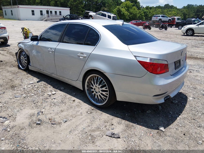 2004 BMW 5 series VIN WBANA73594B063690 IAAI salvage auction — LEFT SIDE, Salvage (Georgia), sold $450 on 2026-07-31 (photo 3)